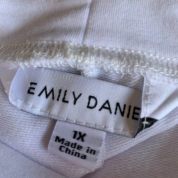 EMILY DANIELS WHITE KNIT PULL ON PANTS NWT - Picture 7 of 9
